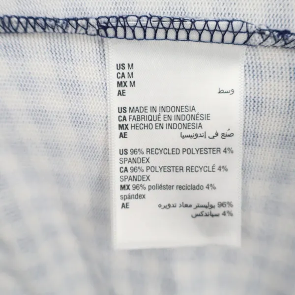 Charter Club Intimates Pajama Pants Womens Medium Blue Gingham Check Stretch - Image 3