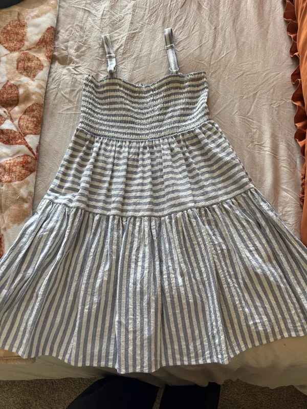 Plumeria Swim Sweet pinstriped sundress - Image 2