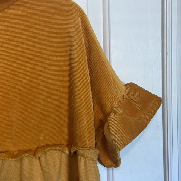 Perfect Peach Boutique Tunic Orange Size L - Image 4