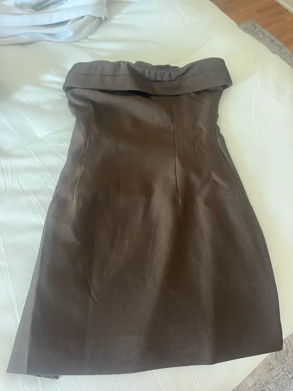 brown mini dress - Image 7