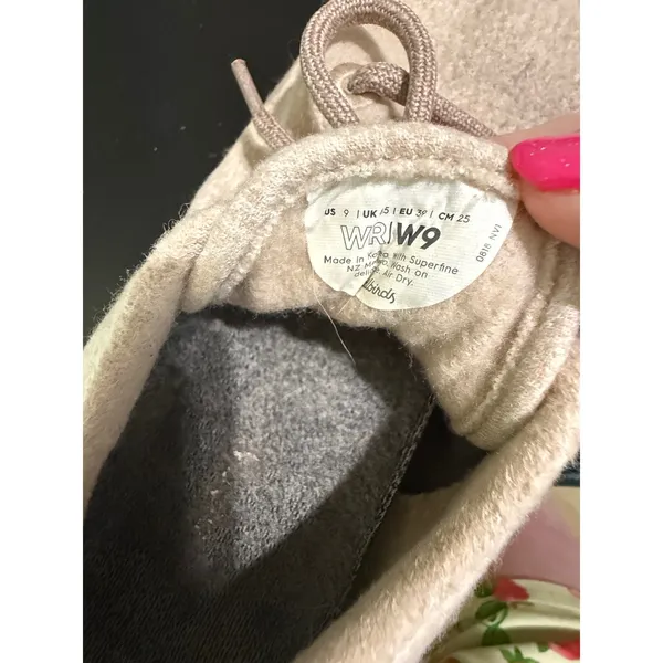 Allbirds Wool Runners Cream Beige Sustainable Sneakers Womens Size 9 WRW9 - Image 7