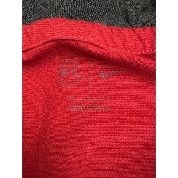 Nike MLB Philadelphia Phillies Line Up High Hip Fashion Logo Crop Top Medium - Image 5