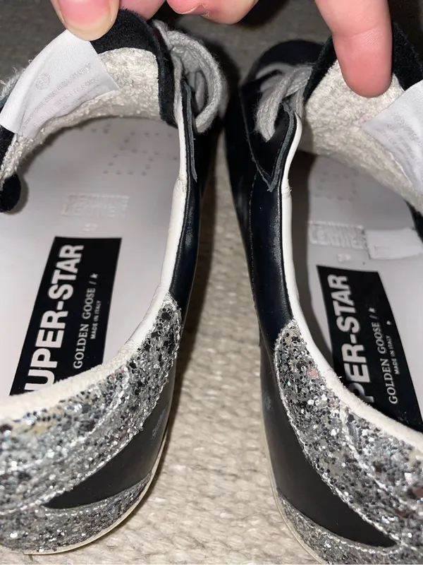 Golden Goose Super-Star sneaker in Black - Image 7