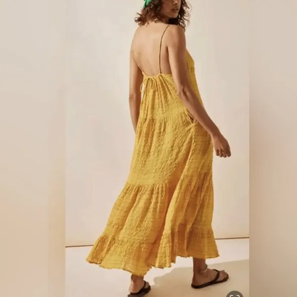 FREE PEOPLE Marigold Maxi Dress Size XS. B18 - Image 3