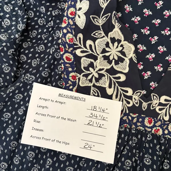 Anthropologie ONE SEPTEMBER Alpina Tunic Dress Embroidered Floral Ruffle X-Small - Image 12