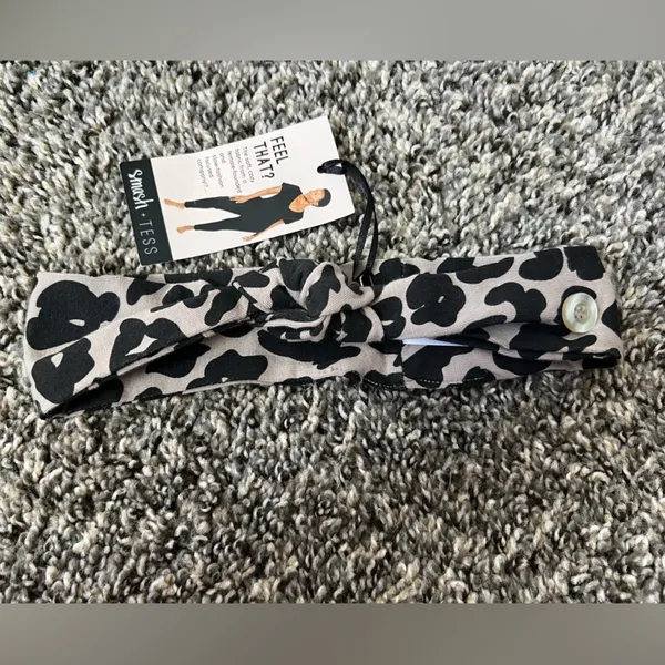 Smash + Tess x Loren Brovarnik NWT Soft Leopard Knot Headband‎ - Image 5