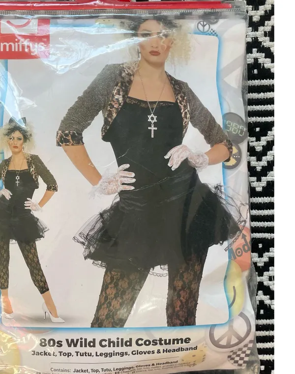 Smiffy’s 80’s Wild Child Costume - Image 4