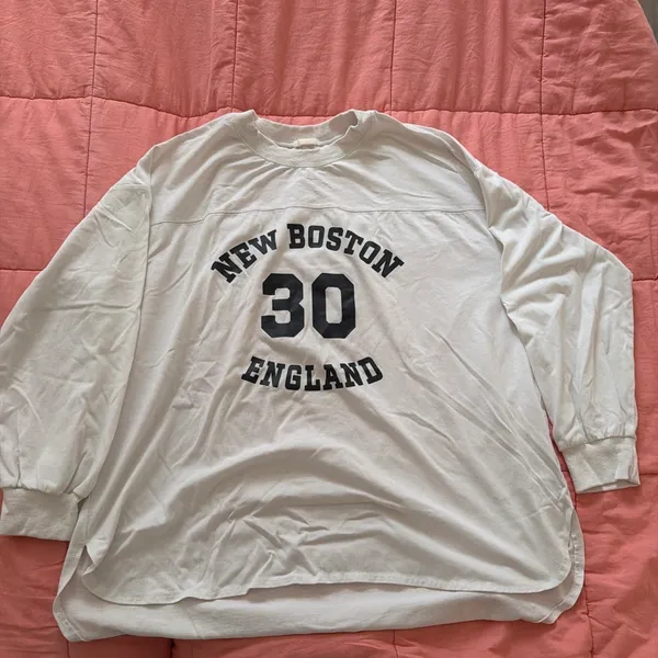 New Boston England 3/4 sleeve oversized tee - Image 10