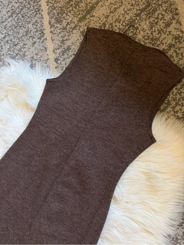 ZARA twofer vest midi dress - Image 10