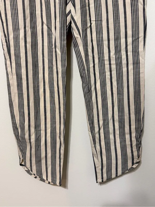 Marine Layer Allison Pull-On Pants Women’s Size Medium Lightweight Stripe - Image 6