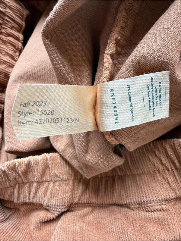 Marine Layer Allison Corduroy Pull On Pant - Image 9