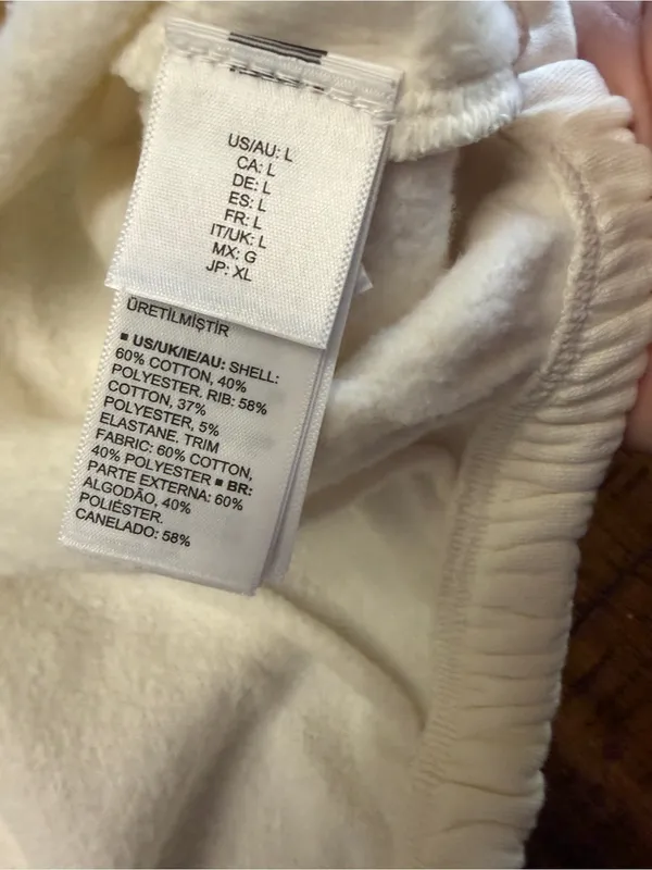 NWT The Drop Cream Oversized Hoodie Size L - Image 10