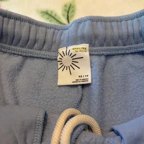 Aerie Sweat Shorts Blue - Image 2