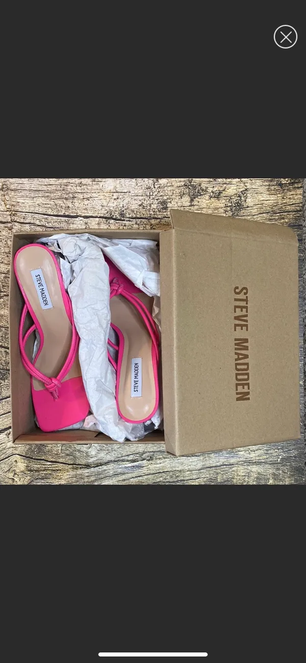 Steve Madden Hot Pink Heels - Image 2