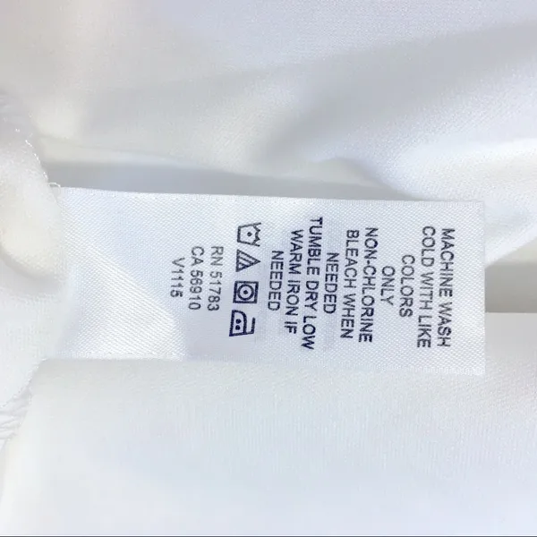 Maurices • White Midi Princess Waistline Bridal Shower Dress Size Medium - Image 6