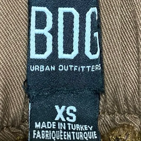Urban Outfitters BDG Women's Brown Barrel Carrot High Rise Cargo Pants Size XS - Image 4