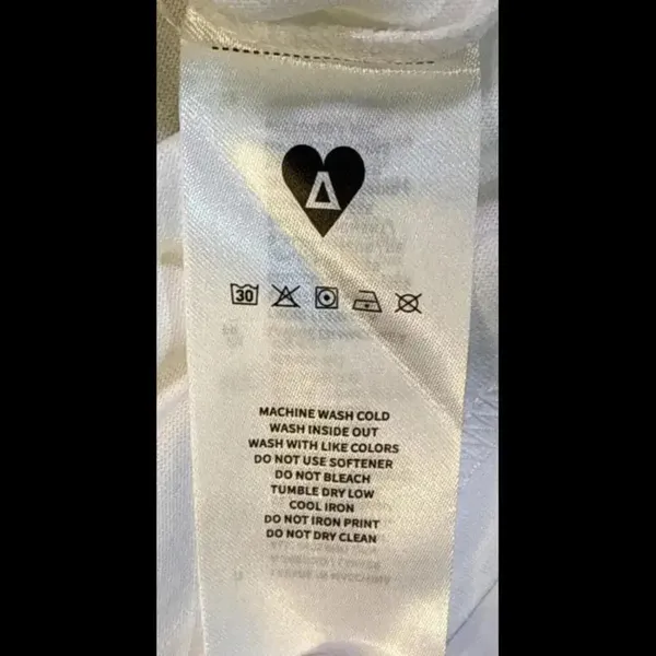 Aelfric Eden Punk Emo‎ Goth Preppy Oversized Distressed T Shirt Vest XS NWT - Image 8