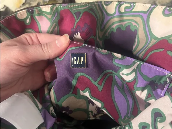 Y2K Gap Genuine Suede Brown Tote Bag - Image 13