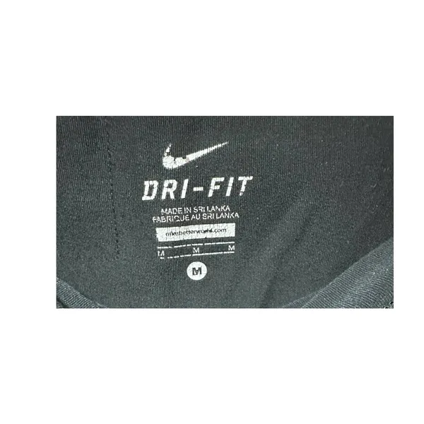 Nike Dri-Fit Women's‎ Black Cropped Legging Size M - Image 4