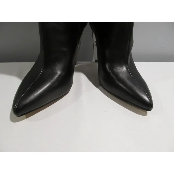 INC Mateo for INC Charlotte Boots Black 10M NWOB Cone Clear Heel Knee High - Image 12
