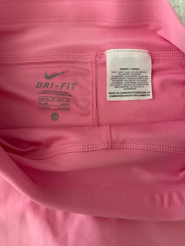 Pink Nike Dri-Fit Victory Women’s Tennis Skort XS - Image 3