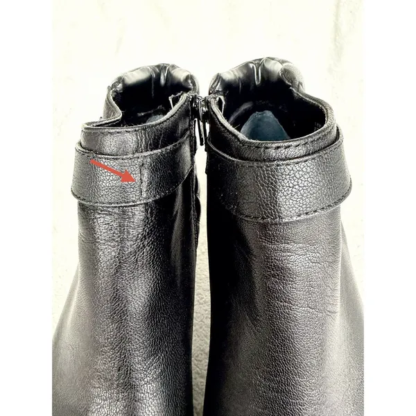 Alfani Wakefield Quilted Leather Booties Size 10 - Image 9