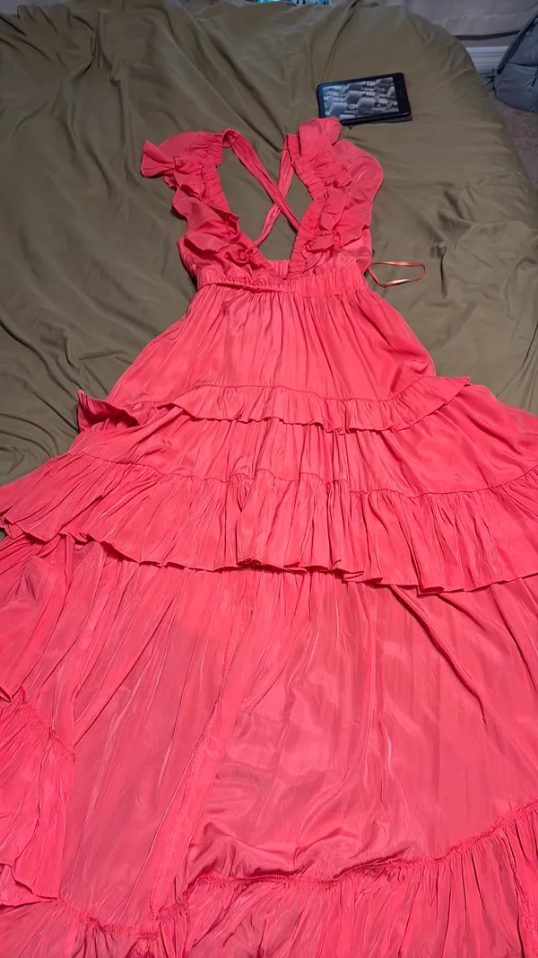 DO+BE Dress High-Low Pink - Image 3