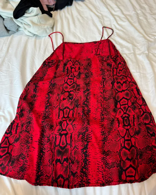 Princess Polly Red Slip Dress - Image 6