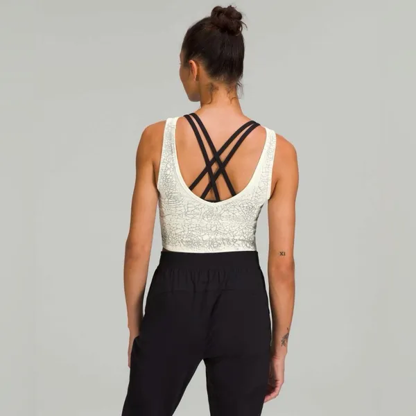 Lululemon Power Pivot Tank Top *Thread Dye
Thread Dye White Black W1DBRS - Image 2