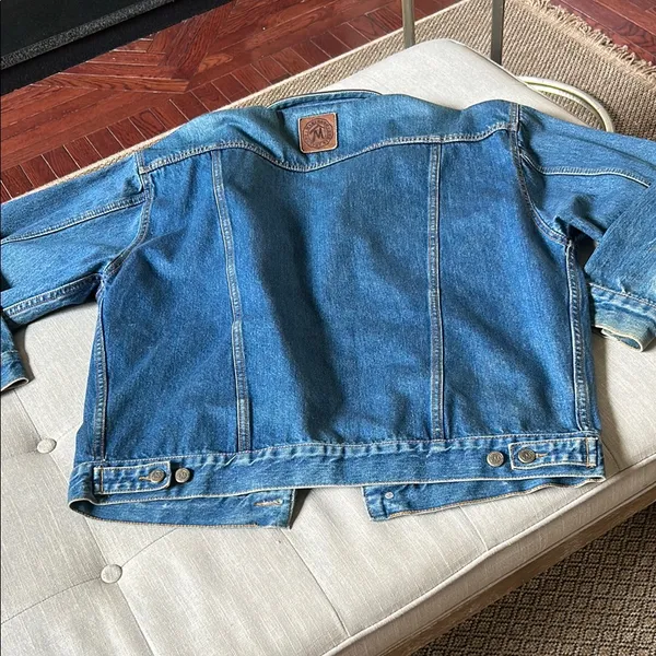 RARE Vintage 90s Marlboro Trucker Jean Jacket - Image 9