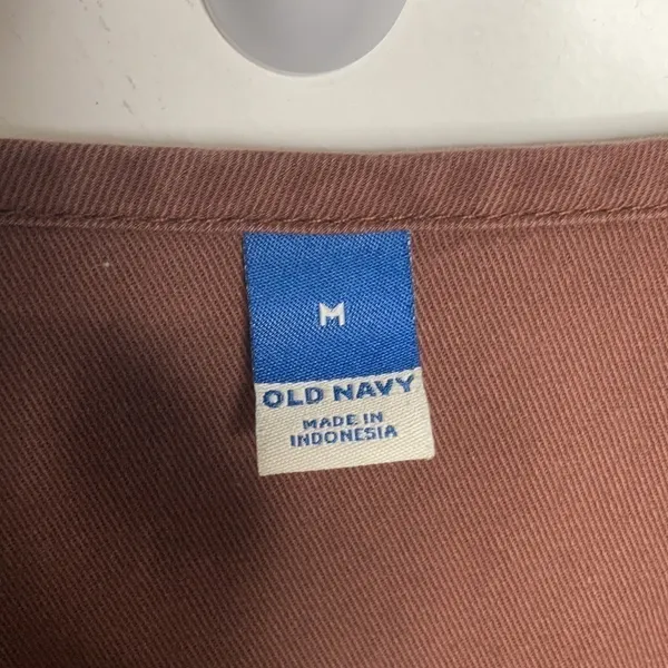 Vintage‎ style old navy crewneck jumpsuit brown size medium - Image 4