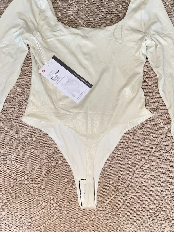 Lululemon Wundermost Bodysuit Square Neck - Image 3