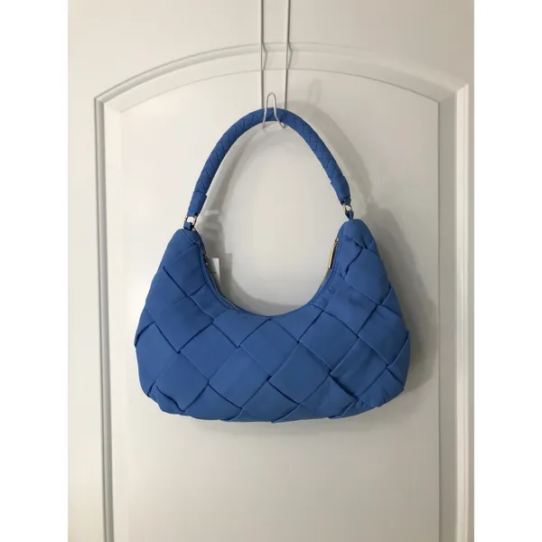 Jason Wu Vegan Leather Vista Blue Shoulder Bag NWT - Image 2