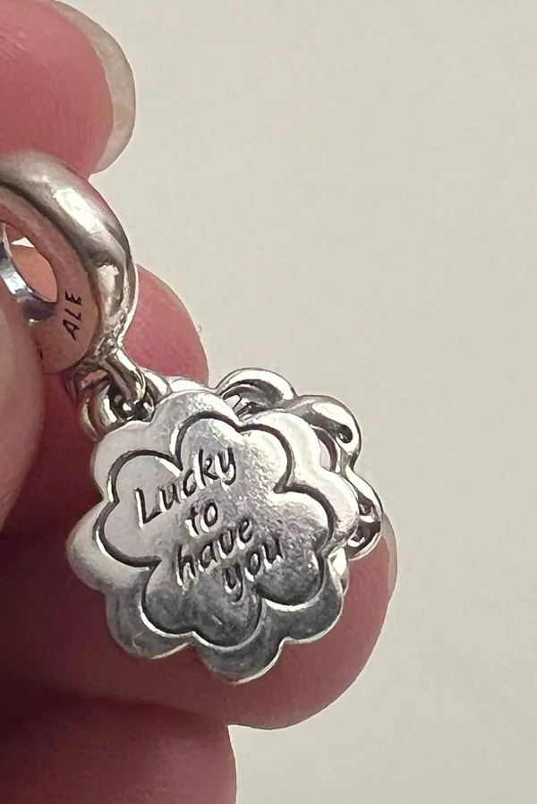 Pandora NEW Pink Friend Charm - Image 7