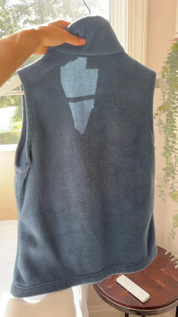 Columbia Sportswear blue fleece vest in size S - Image 3