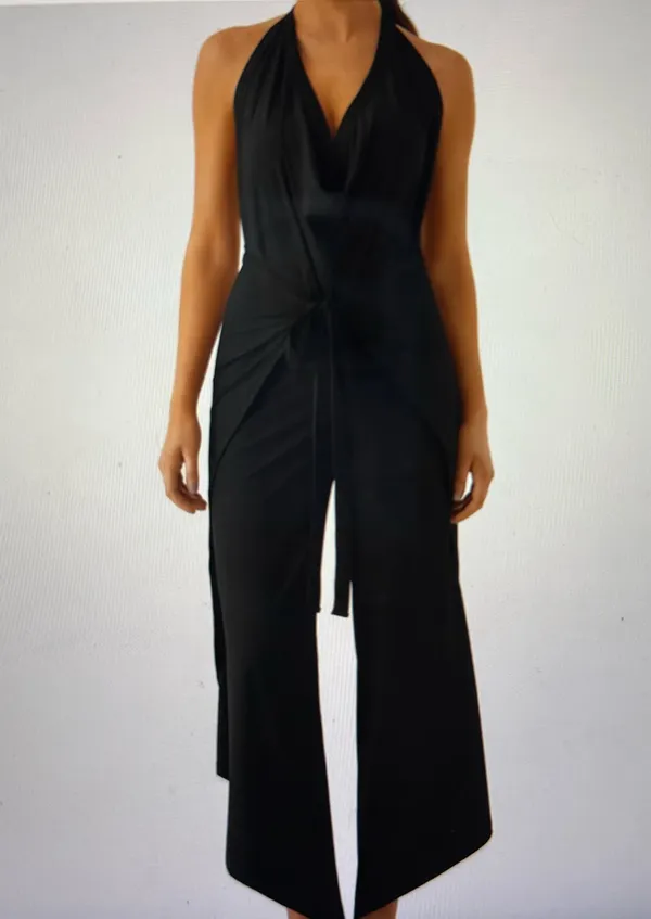 Halara Wide Leg Wrap Tie Pants  - Image 2