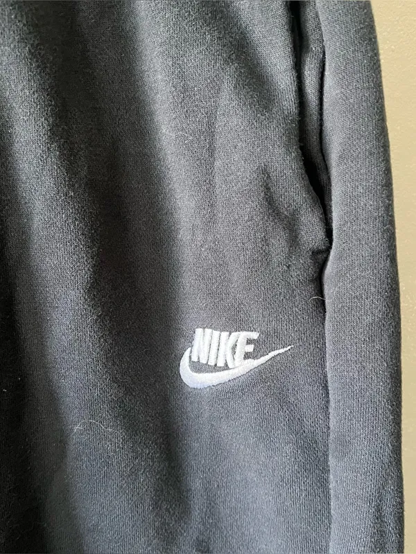 Nike Sportwear Black Mid Rise Joggers Size Large - Image 3