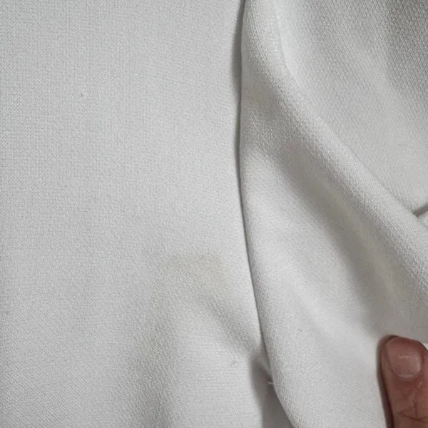 Lulus Dinah White One Shoulder Ruffle Cocktail Mini Dress Sz XS FLAWED - Image 2