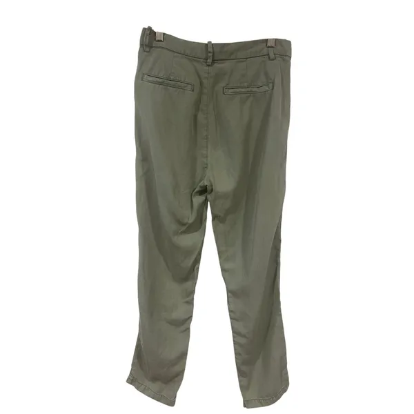 Women’s AG Adriano Goldschmied The Evan Khakis Green 25R Minimalist Preppy - Image 6