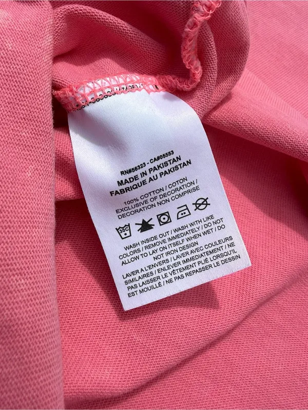 Nike Sportswear Retro 90s Washed T-Shirt Dress Pink Oversized Cotton Crew XL - Image 7