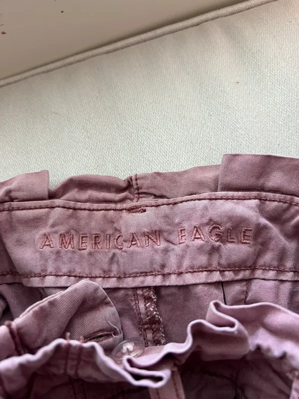 American Eagle Outfitters Paperbag Tie Pants - Image 3