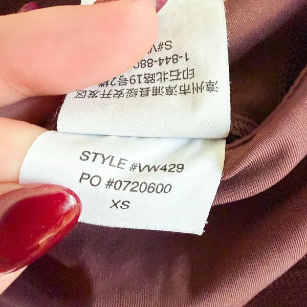 Vuori Stride Leggings in Chestnut Size XS - Image 7