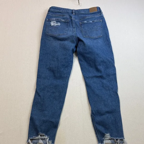 American Eagle Outfitters Distressed Denim MOM Jeans - Image 7
