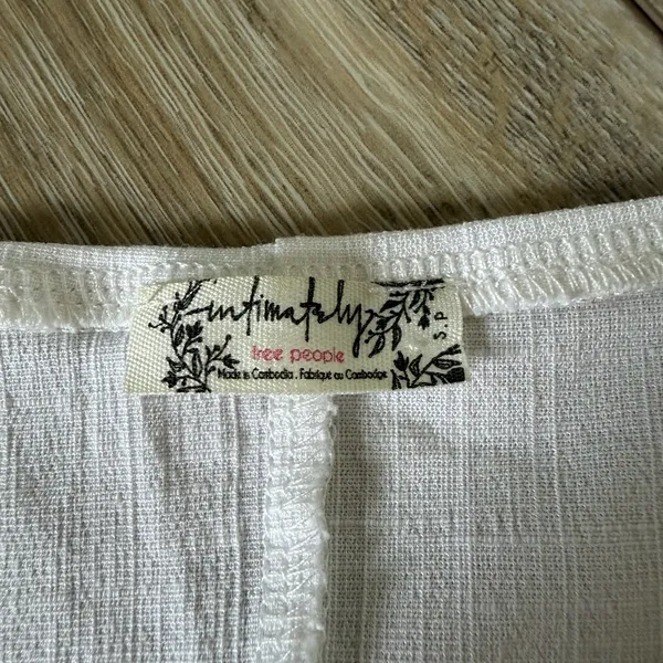 Free People Puff Sleeve Not Basic Bodysuit Size Small - Image 9