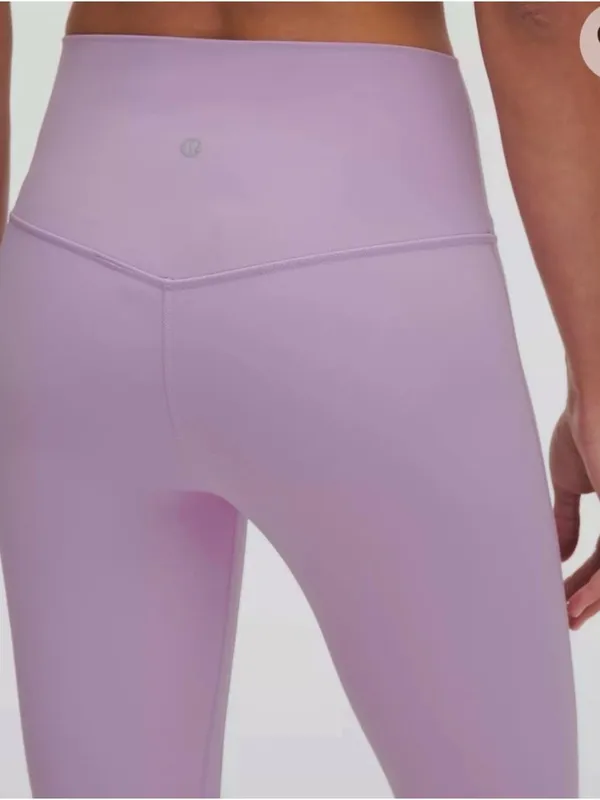 Lululemon Align Purple High-Rise leggings 28” Yoga Pilates Gym Loungewear Size 4 - Image 3