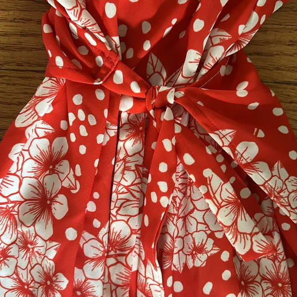Endless Summer Red Dress Size XS - Image 4