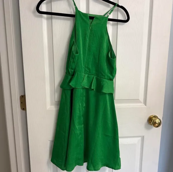 Lulus Green Mini Dress - Image 2