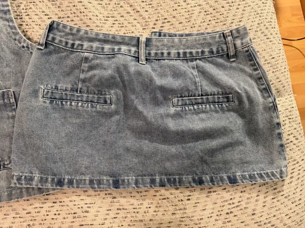 Perfect condition denim top and skirt set - Image 3