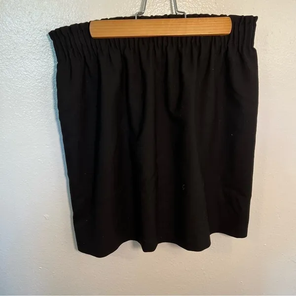 J. Crew Factory Women's Size 6 Sidewalk Skirt Black Wool Blend Pockets 95435‎ - Image 8