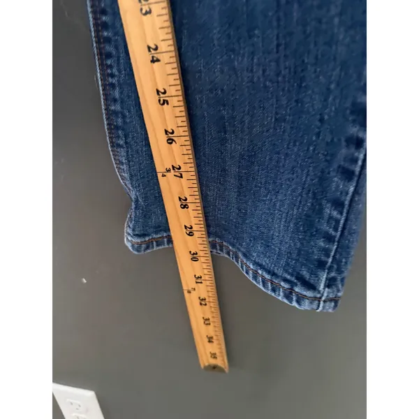 Levi's 525 Straight Leg Jeans Womens 14M W32 L32 Perfect‎ Waist Tummy Control - Image 6